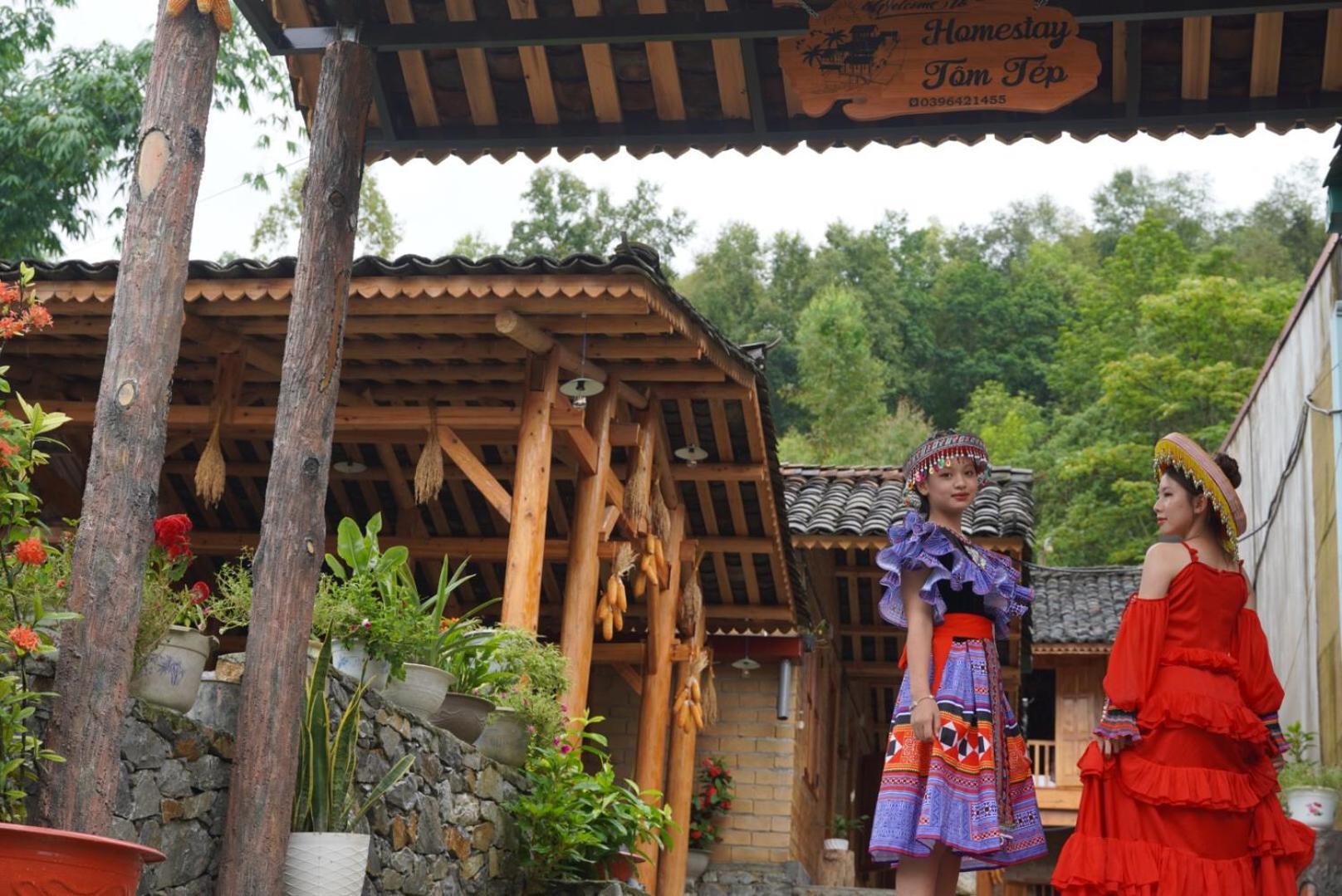 Tom Tep Homestay Hà Giang Eksteriør billede