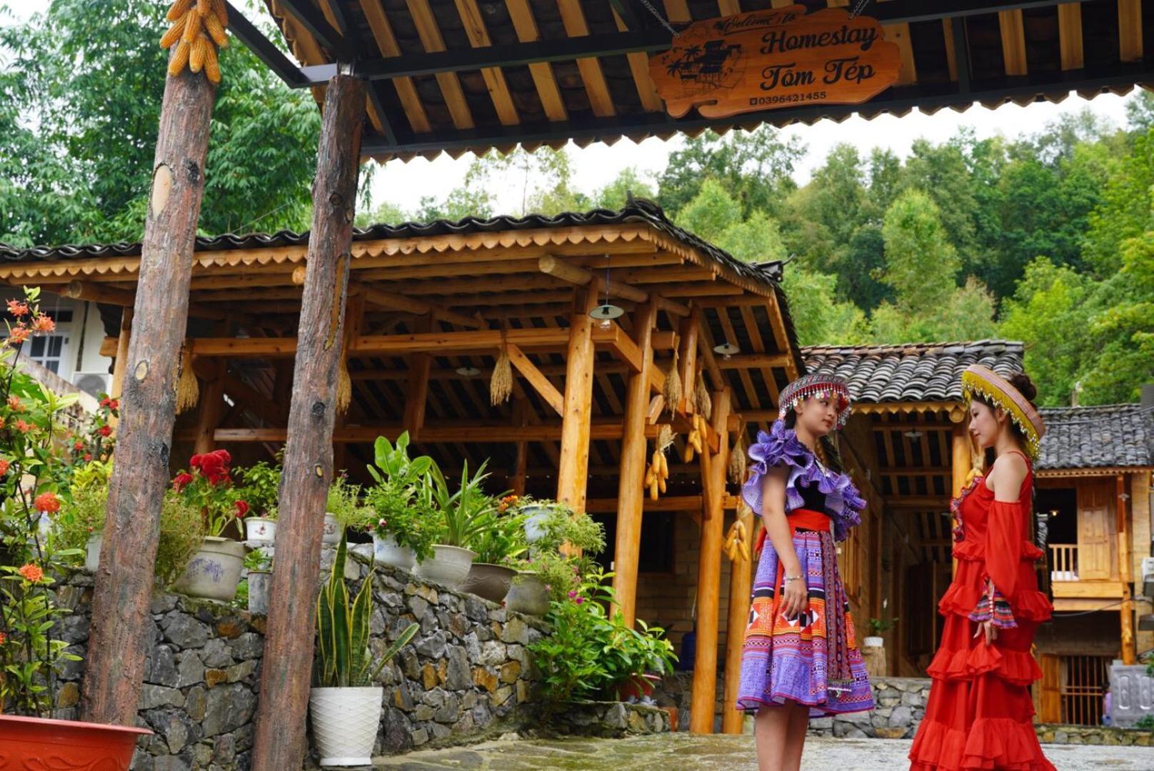 Tom Tep Homestay Hà Giang Eksteriør billede