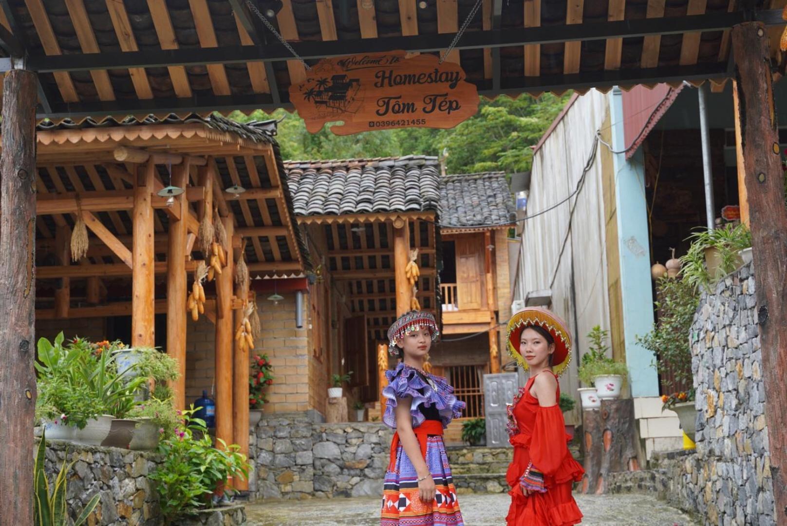 Tom Tep Homestay Hà Giang Eksteriør billede